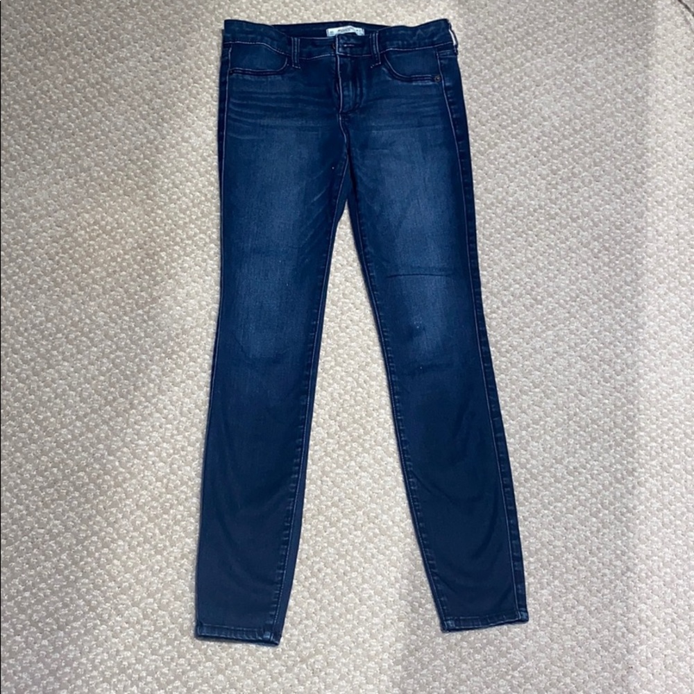 Abercrombie and Fitch Dark Blue Jeggings